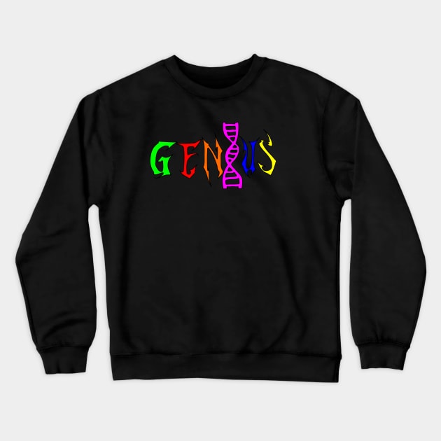 genius Crewneck Sweatshirt by Oluwa290